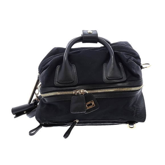 Caraa Studio Bag Small in Black Leather - Gold Hardware - Picture 2 of 10